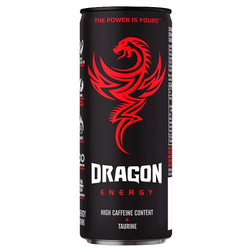 Dragon Energy Red Can 250ml pack shot