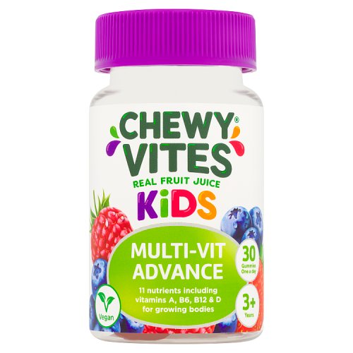 Chewy Vites Kids Multivitamin Advance 30s pack shot