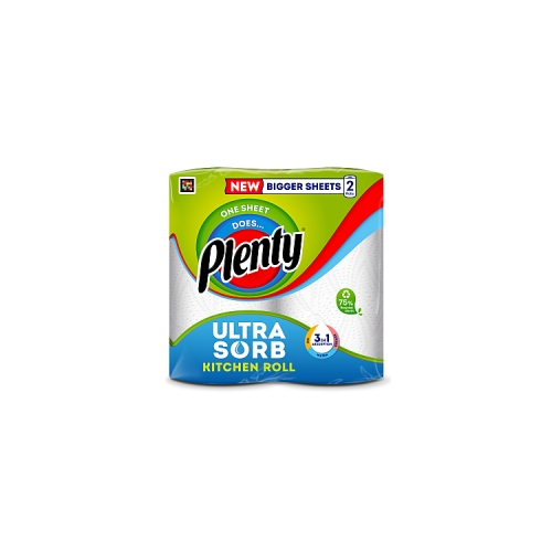 Plenty Ultrasorb Original Kitchen 2s pack shot