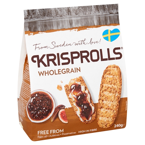Krisprolls Wholegrain 240g pack shot