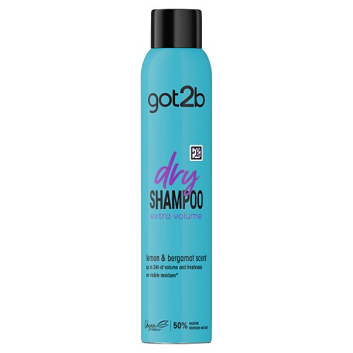 Schwarzkopf Got2b Dry Shampoo Volume 200ml pack shot