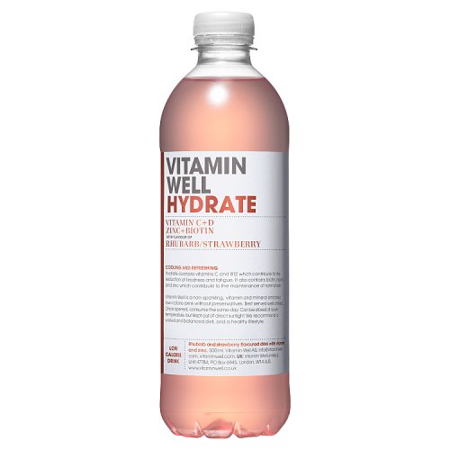 Vitamin Well Hydrate 500ml pack shot