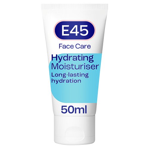 E45 Face Moisturiser Dry & Sensitive Skin 50ml pack shot