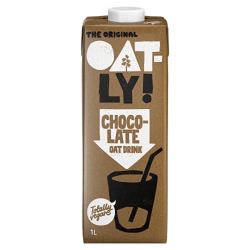 Oatly Oat Chocolate 1Ltr pack shot