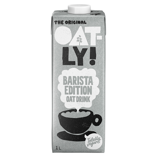Oatly Long Life Barista Milk 1Ltr pack shot