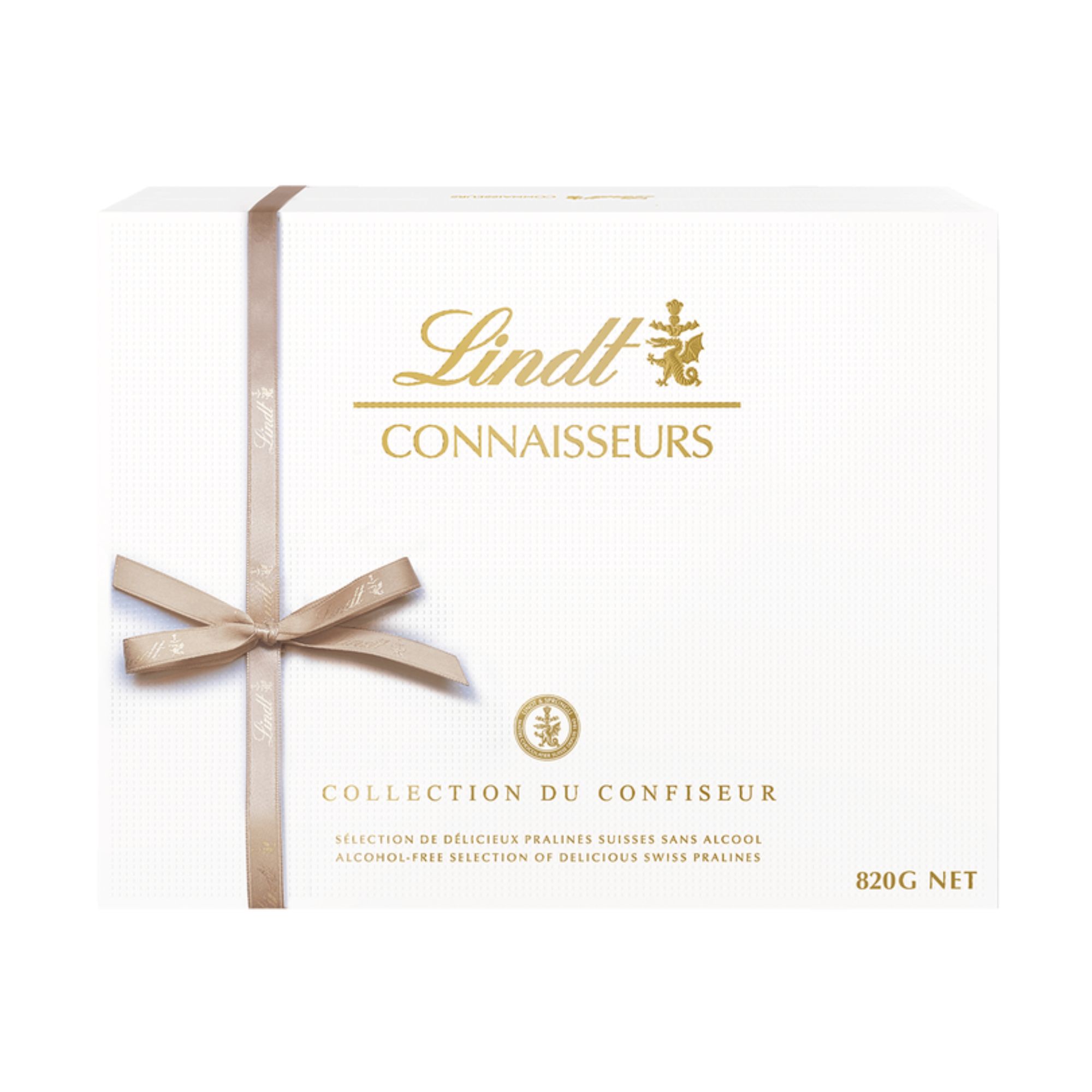 Lindt Du Confiseur 820g pack shot