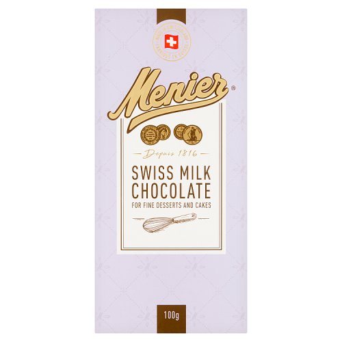 Menier Milk Cooking Chocolate 100g pack shot