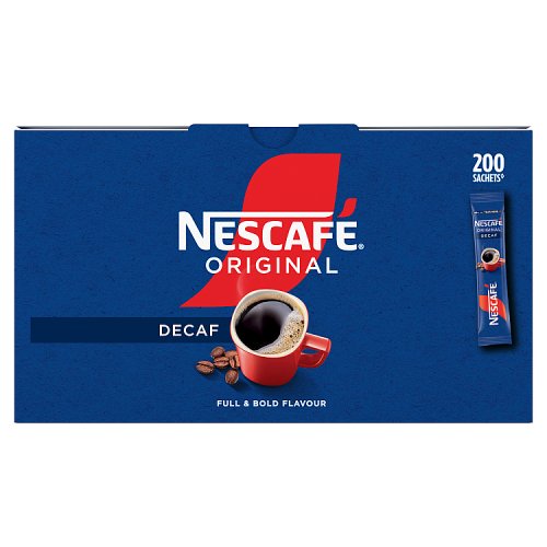 Nescafe Original Stick Pack Decaf 200s pack shot