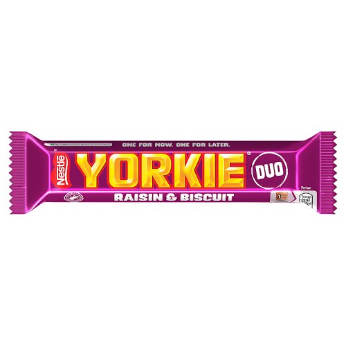Yorkie Duo Raisin & Biscuit 66g pack shot