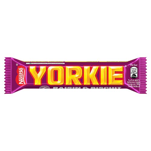 Yorkie Raisin & Biscuit 44g pack shot
