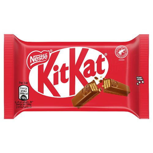 KitKat 4 Finger Milk 41.5g pack shot