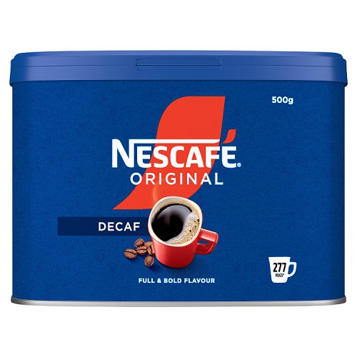 Nescafe Original Decaf 500g pack shot