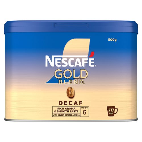 Nescafe Gold Blend Decaf 500g pack shot