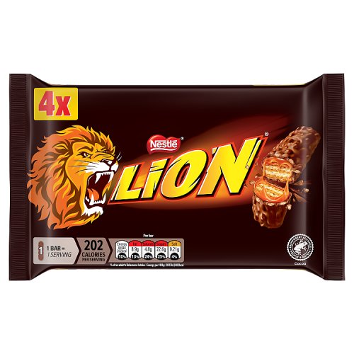 Lion Bar Milk 4pk (4 x 42g) pack shot