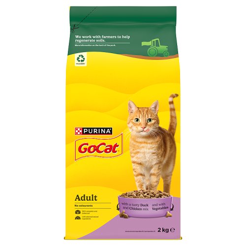 Go-Cat Chicken & Duck Mix 2kg pack shot