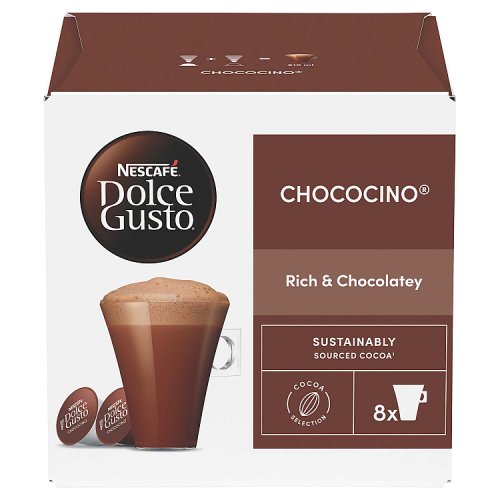 Nescafe Dolce Gusto Chococino 16s 256g pack shot