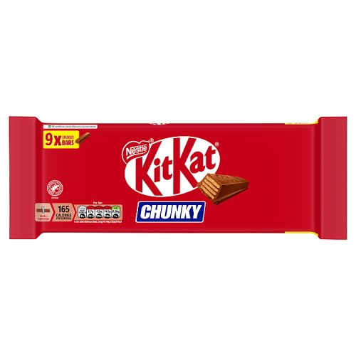 KitKat F1 Chunky Milk 9pk (9 x 32g) pack shot