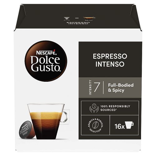 Nescafe Dolce Gusto Espresso Intenso 16s 112g pack shot