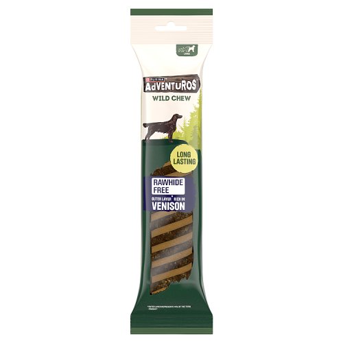 Adventuros Dog Treats Large Wild Dog Chew 200g pack shot