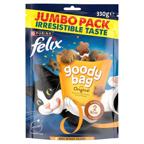 Felix Goody Bag Treats OrigInal 330g pack shot