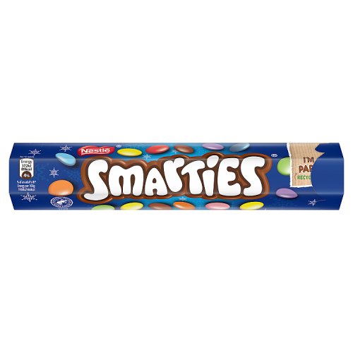Smarties Giant Hexatube 120g pack shot