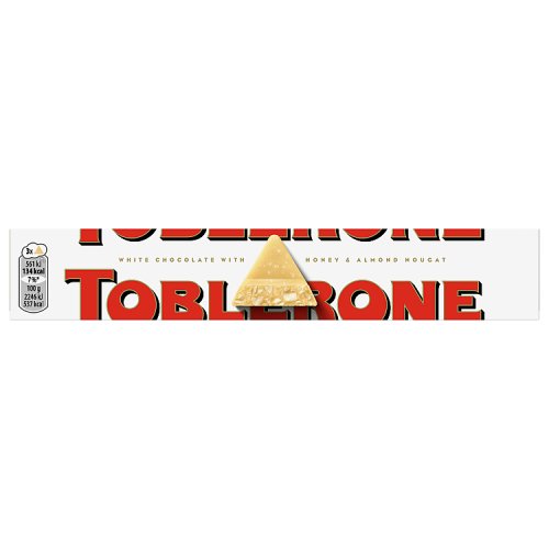 Toblerone Weiss 100g pack shot