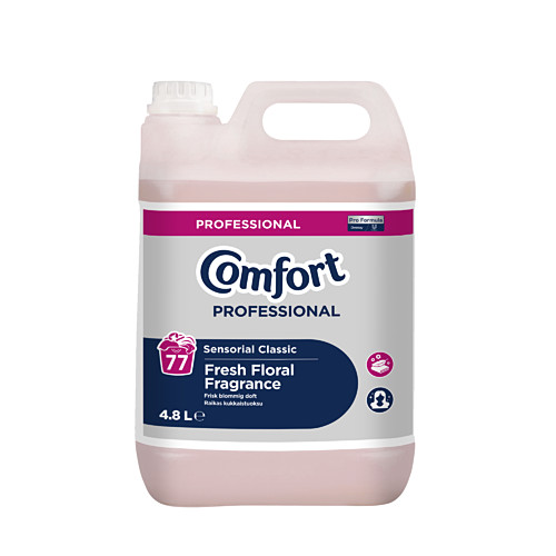 Comfort Professional Fabric Conditioner Sensorial 77 Wash 4.8Ltr pack shot