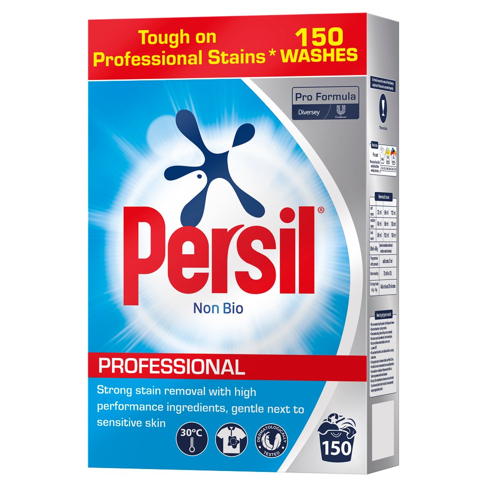 Persil Non Bio Powder 7.5kg (150 Wash) pack shot