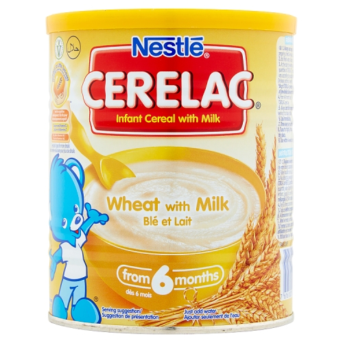 Nestle Cerelac Wheat Infant Cereal 400g pack shot