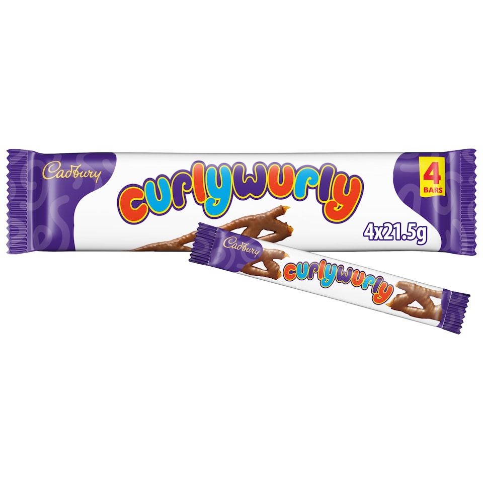Cadbury Curly Wurly 21.5g pack shot