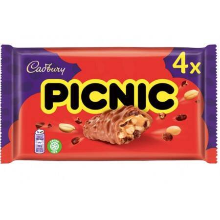 Cadbury Picnic 38g pack shot