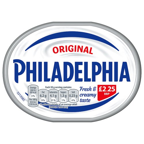 PHILADELPHIA PLAIN 165G PMP pack shot