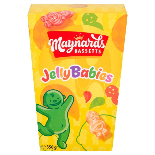 Maynards Bassetts Jelly Babies Bag 350g pack shot