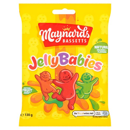 Maynards Jelly Babies 130g pack shot