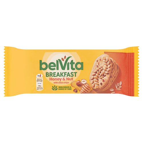 Belvita Breakfast Honey & Nut 50g pack shot
