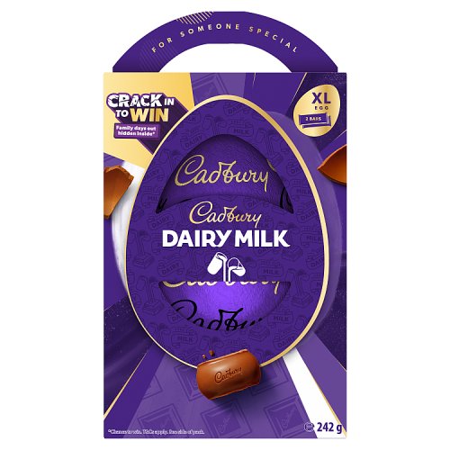 Cadbury Dairy Milk Egg 242g pack shot