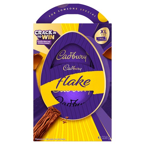 Cadbury Flake Egg 226g pack shot