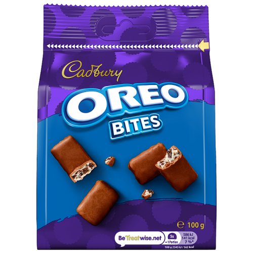Cadbury Large Bag Oreo Bites 100g (E) pack shot