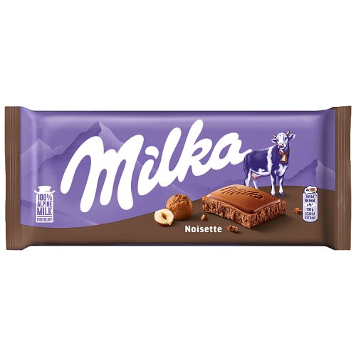 Milka Noisette 90g pack shot