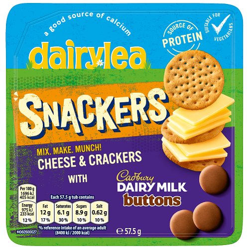 DAIRYLEA SNACKERS BUTTONS pack shot