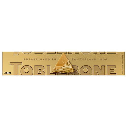 Toblerone Golden Bar 340g pack shot