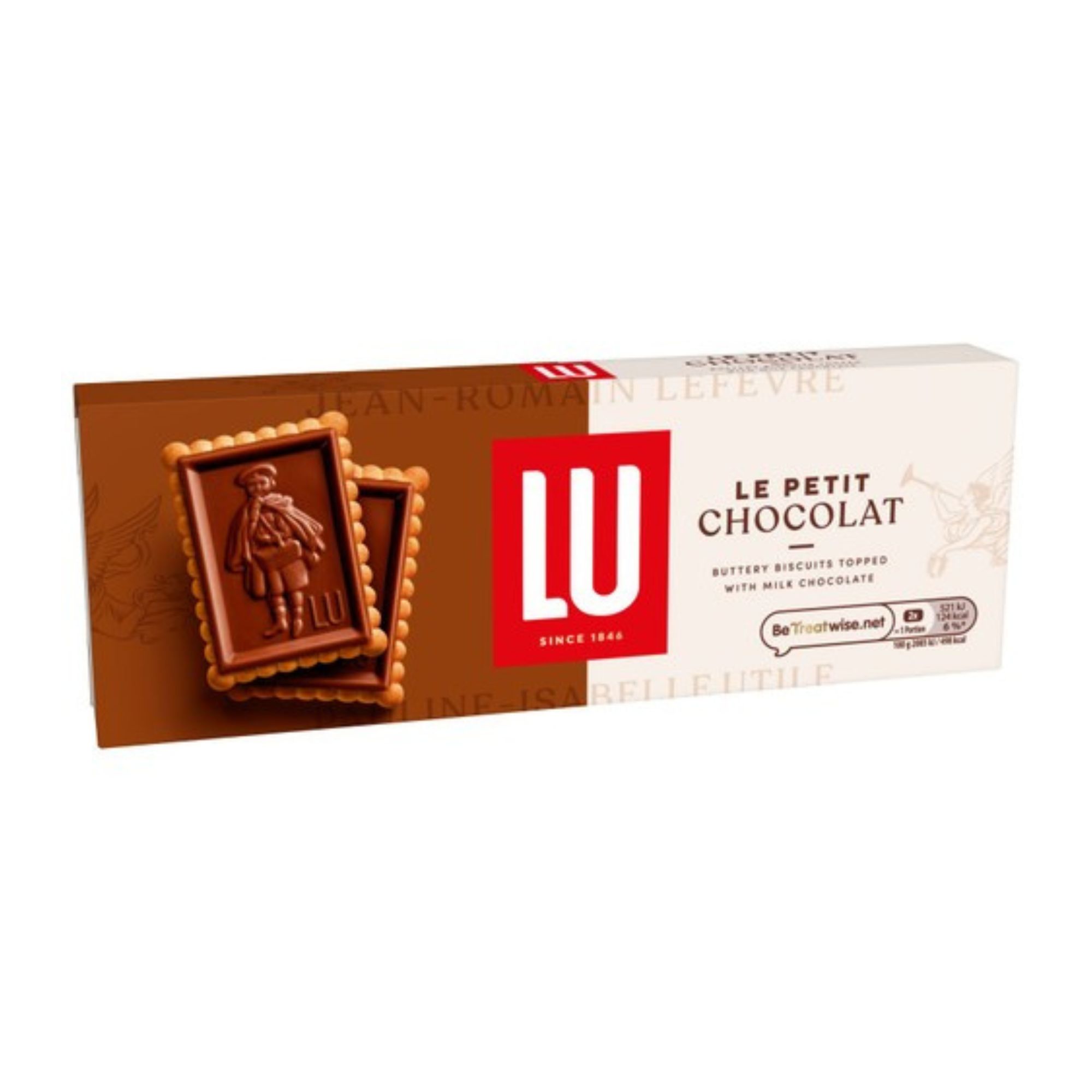 LU Le Petit Chocolat Biscuits 100g pack shot