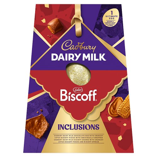 Cadbury Biscoff Ultimate Egg 368g pack shot