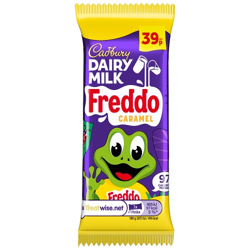Cadbury Freddo Std Caramel Bar 19.5g PM 39p pack shot