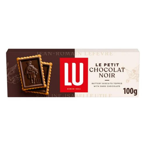 Lu Le Petit Chocolat Noir 100g pack shot