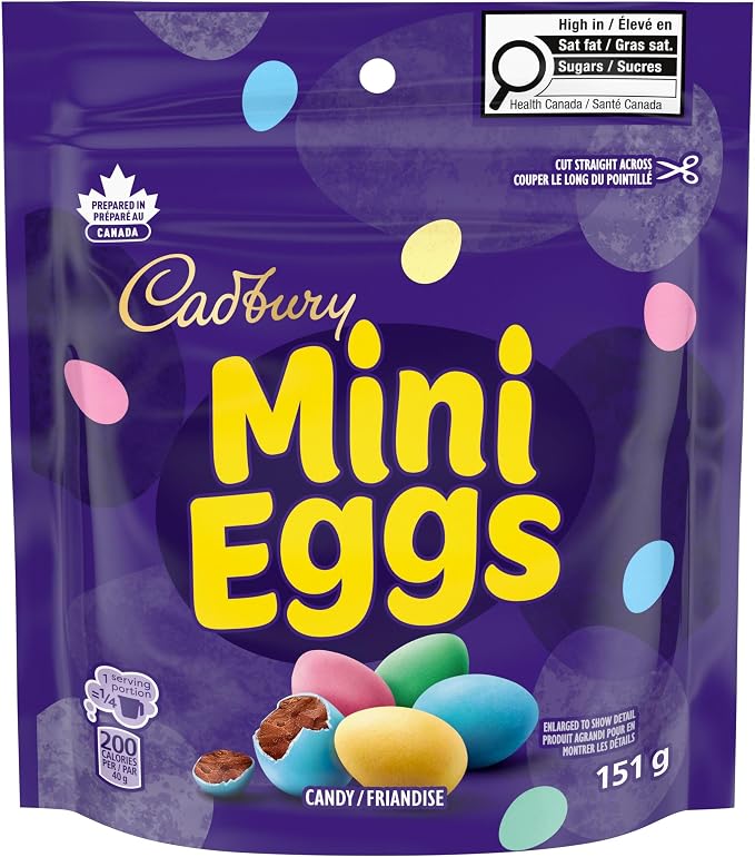 Cadbury Mini Eggs Easter Egg 151g pack shot