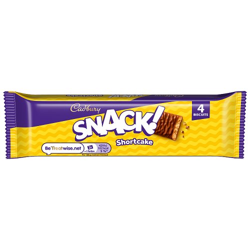 Cadbury Std Shortcake Snack 40g pack shot