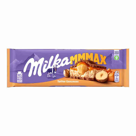Milka Toffee Ganznuss 300g pack shot