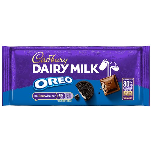 Cadbury Dairy Milk Oreo Block 120g (E) pack shot