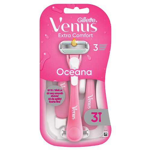 Gillette Venus Disposable Razors Oceana 3's pack shot